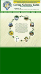 Mobile Screenshot of greenalchemyfarm.com