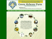 Tablet Screenshot of greenalchemyfarm.com
